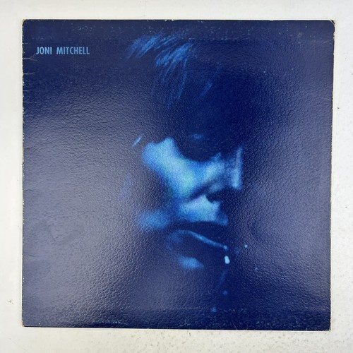 Joni Mitchell Blue Vinyl Record VG+/VG UK Reprise Album Texture Sleeve K44128 - Foto 2 di 24