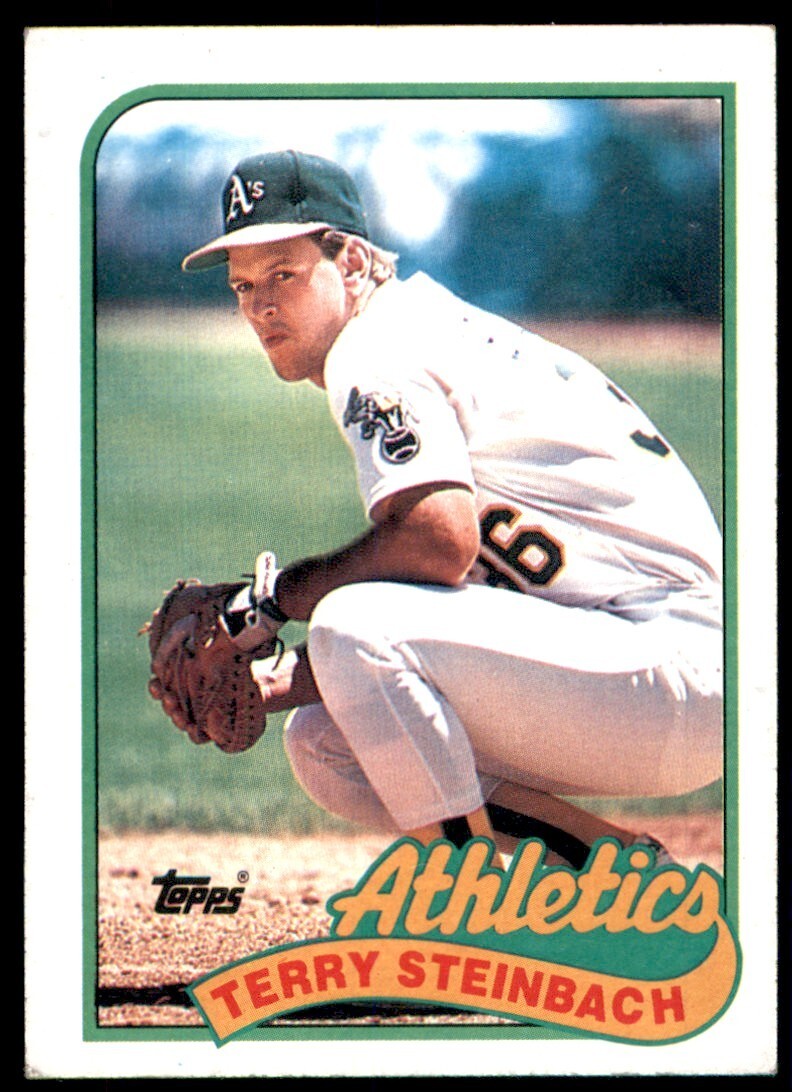 1989 Topps Baseball #725 Terry Steinbach
