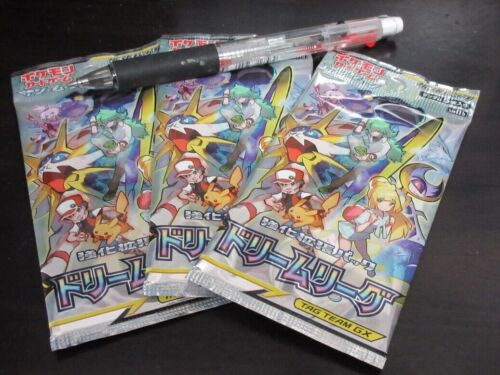 Tarjeta Pokémon SM11b Dream League paquete de 3 japoneses - Imagen 1 de 2