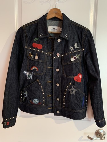 Coach denim jacket XS Great Condition 