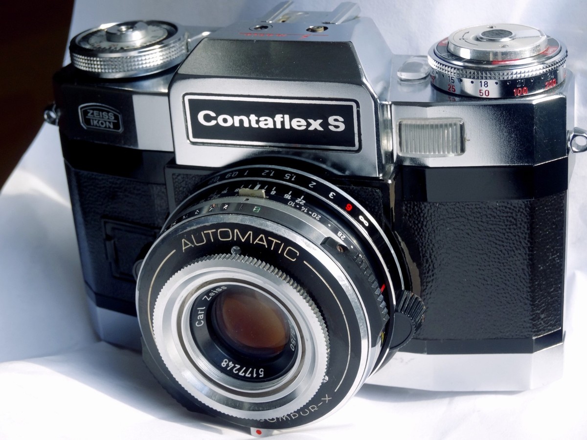 Zeiss Ikon Contaflex S Automatic (10.1273-BL) & Tessar 2.8/50