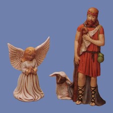 Riverview #353 NATIVITY SHEPHERD-ANGEL Ceramic Slip Casting Mold ©1985