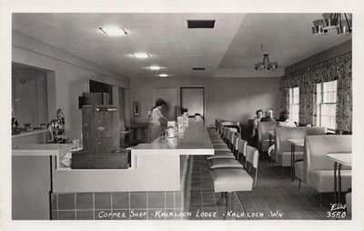 RPPC Kalaloch Lodge Olympic National Park Forks Washington WA Photo Postcard H56