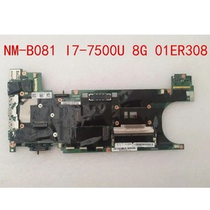 For   Thinkpad T470S Laptop Motherboard NM-B081 I7-7500U 8G 01ER308 Tested #hj