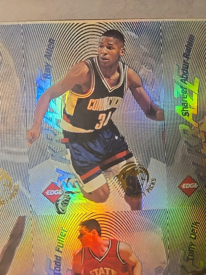 96' Kobe Bryant Alan Iverson Steve Nash Rookie Cards Uncut Kraze Collector Mint - Image 4 of 4