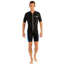Open Box Cressi 2mm Mens Lido Short Front Zip Wetsuit, Size: Medium