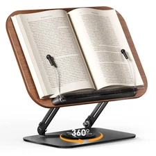 SupeDesk Book Stand for Reading, Adjustable Book Holder