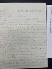 1861 Civil War Letter Wounded at the Battle of Bull Run Virginia 13th New York