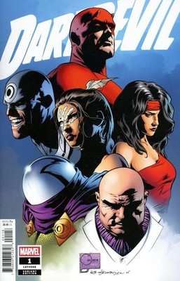 DAREDEVIL #1 - JOE QUESADA TRADE VARIANT RATIO 1:1000 MEGA RARE