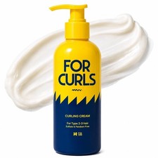 FOR CURLS Curl Cream for Curly  Wavy Hair  Type 2-3 Hair  Anti-Frizz, Lightwe