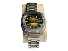 Orient Automatic Y46946344-041 – 1970s Vintage – 21 Jewels – Day/Date – Brown