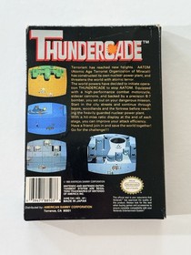 Thundercade (Nintendo Entertainment System NES, 1989) Complete CIB