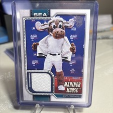 2026 Topps Celebration Mariner Moose Mascot Worn Jersey Relic 