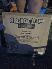 Arcade1Up Pacman Arcade Adjustable Gaming Stool Arcade1Up