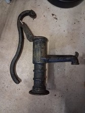 Antique Water Hand Pump RECLAIMED VINTAGE CAST IRON 18"