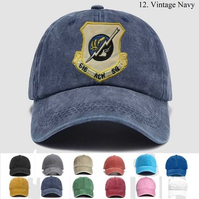 Customized Embroidered Hat 616th Air Control And Warning Squadron Ac&w Sq, Gift