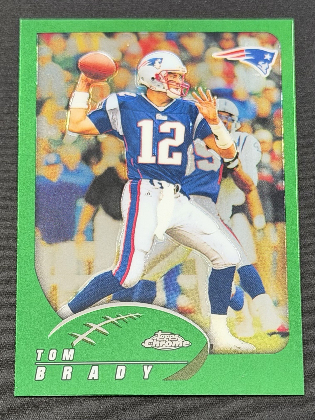2002 Topps Chrome - Tom Brady #100