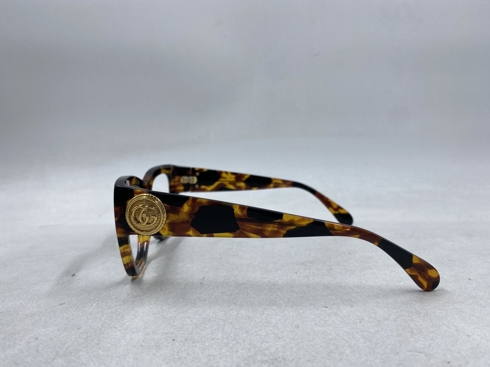 Gucci Multicolor Tortoise Rectangle Frame Eyewear… - image 4