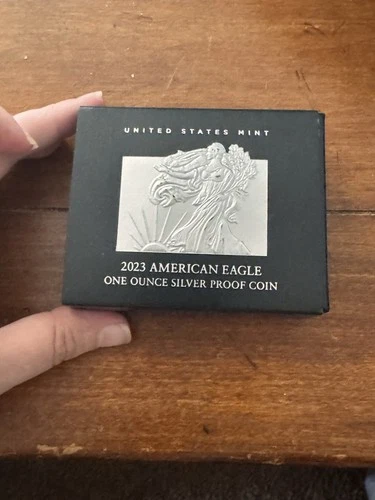2023 W Silver Proof Eagle With OGP/COA. (Potential Mint Anomaly?)