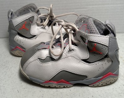 Toddler's Jordan True Flight Wolf Grey Sz8C 343797-123