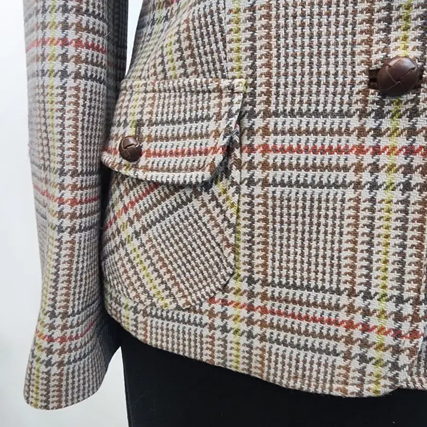 KEITH Women's Checked Pattern Jacket Casual Forma… - image 12