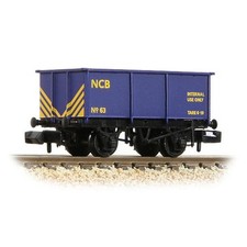 Graham Farish 377-282 BR 27T Steel Tippler Wagon NCB Blue 63 N Gauge