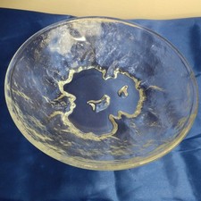 Partylite Iceland Glass Floating Candle Bowl/...