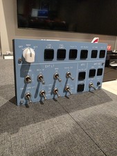 Ultra Compact A32X Overhead Panel Core Flight Technologies Flight Simulator