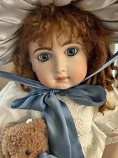 SALE* Large Antique Reproduction Jumeau 31" SCS S-75 Head by Margaret Anne Wolfe