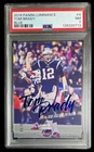 2019 panini luminance #4 tom brady; blue 93/99 holofoil PSA 7