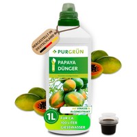 PurgrüN Bio Papaya DüNger, Npk 4+1+7, Algenextrakt, 1 Liter