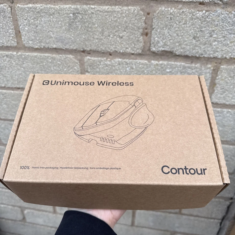 Contour Unimouse Wireless Ergonomic Mouse Right-Handed, New Boxed - Image 3 of 3