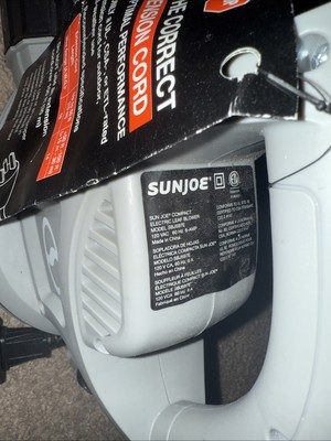 #ad SUN JOE COMPACT Electric Leaf Blower; Brand New; Never Used;No Box $35.99