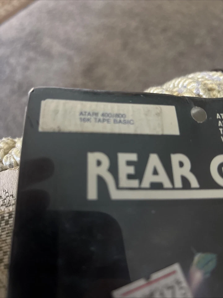 Sealed Copy Adventure International Atari 8 Bit REAR GUARD 16K Tape Data  - Image 3 of 4