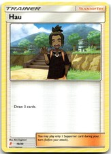 Hau (#19 Alolan Raichu Half-Deck) 19/30 SM Trainer Kit Alolan Raichu Pokemon NM