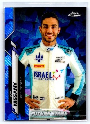 2020 Topps Chrome Sapphire Formula 1 #55 Roy Nissany - NM-MT B23B bx9c