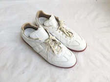 Maison Margiela GAT Sneakers White Red Men 12 45 Leather Low Tops Italy