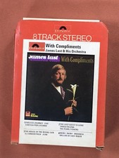 James Last  His Orchestra, With Compliments, 8 Track Stereo, Polydor,