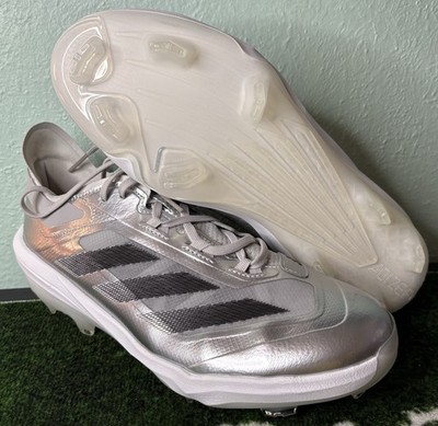 US Men's 11.5 - Adidas Adizero Impact TPU ''Silver Speed Pack'' JS3049, Baseball