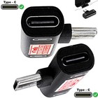 USB Typ C Splitter auf Dual Typ C Buchse Adapter komp. für Samsung Galaxy A54 5G