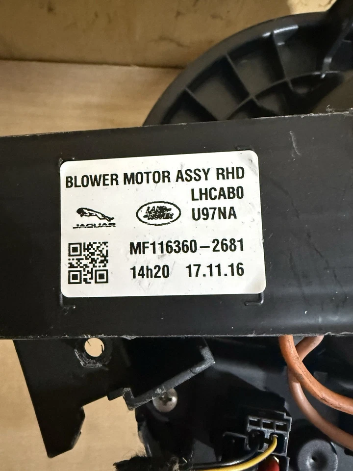 Jaguar XF Heater Blower Motor 2019 - Image 3 of 3