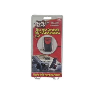 New Jupiter Jack Cell Phone HANDS FREE Car Speakerphone Converter Adapter Kit. 