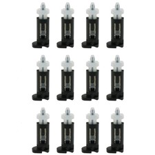 12PCS Heatsink CPU Pin Mounting Plastic Pins Push Screw for Intel LGA Socket ...