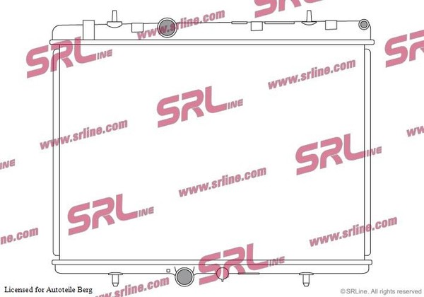Srline WasserküHler FüR Peugeot 307 308 Partner Rcz Citroen C4 C5 DS4 DS5 Neu-image