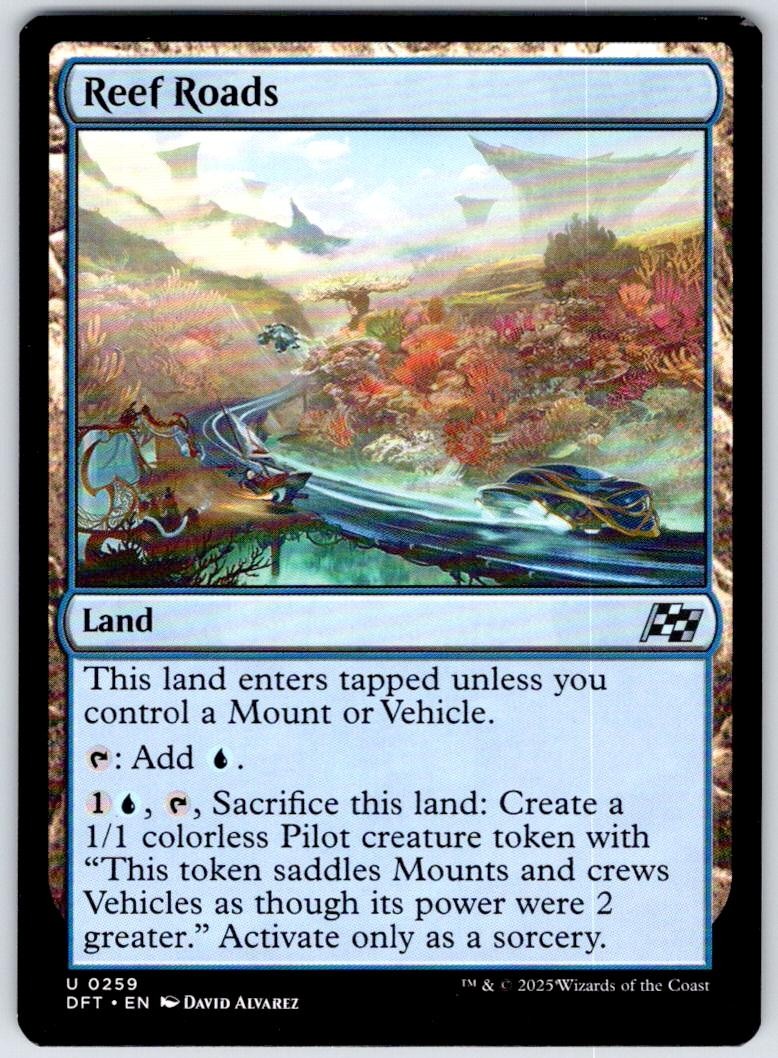 Reef Roads 259 Uncommon Aetherdrift Magic: The Gathering Near Mint