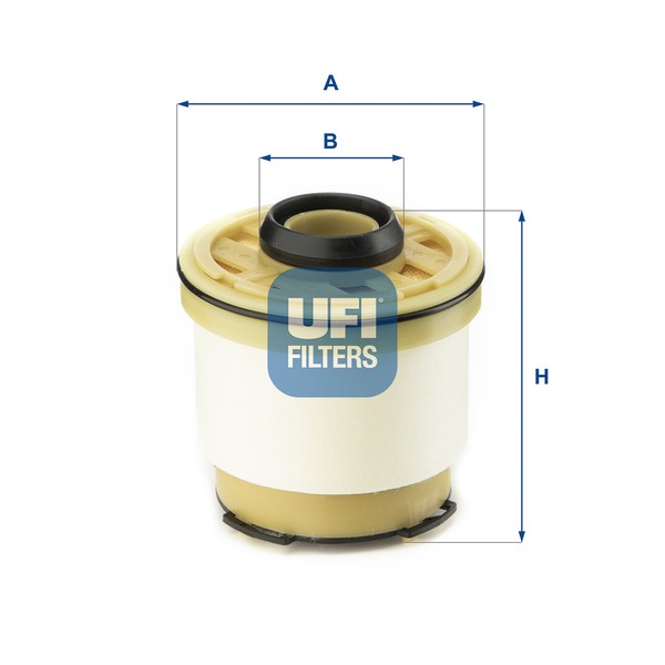 UFI 26.102.00 Kraftstofffilter FüR Ford-image