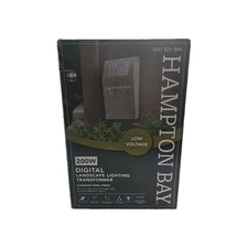 Hampton Bay ER-200-1215-SS Low Voltage 200W SS Landscape Lighting Transformer