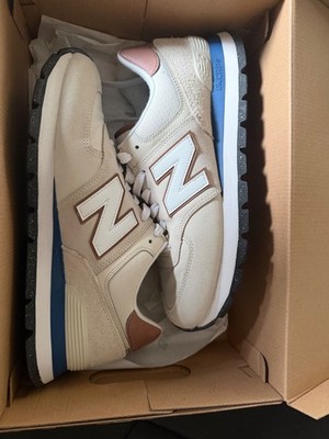 New Balance 574 Rugged Classics - Brown/White - mens sz 9.5US