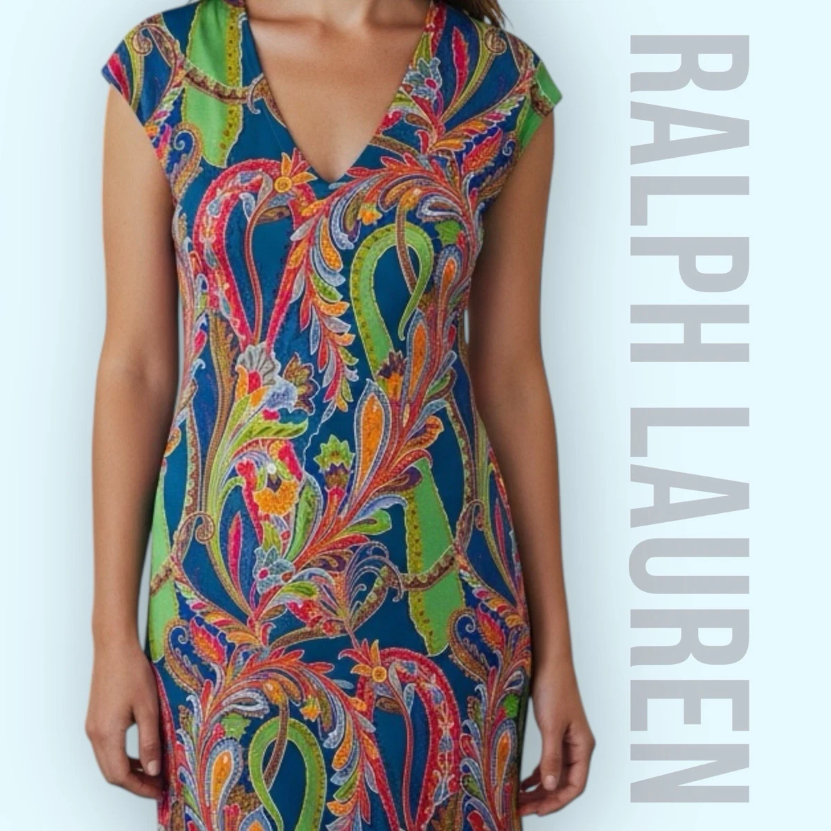 Ralph Lauren Silk Paisley Dresses for Women for sale - eBay