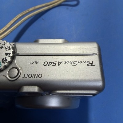 【美品】PowerShot A540 中古品 Canon PowerShot A540 6MP Digital Camera 4x Zoom For Parts LCD
